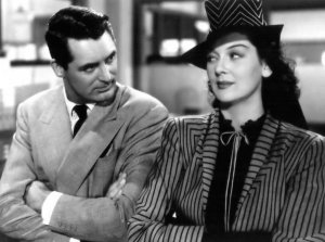 Hollywood Photo Archive - Cary Grant with Rosalind Russell - His Girl Friday