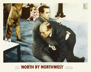 Hollywood Photo Archive - North by Northwest - Lobby Card