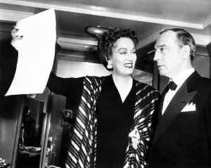 Hollywood Photo Archive - Sunset Boulevard - Gloria Swanson with Buster Keaton