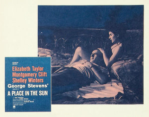 Hollywood Photo Archive - Elizabeth Taylor - A Place in the Sun - Lobby Card