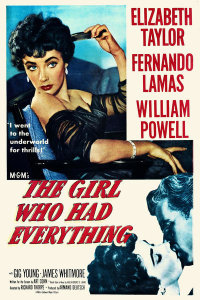 Hollywood Photo Archive - The Girl Who Had Everything - Poster