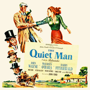 Hollywood Photo Archive - The Quiet Man - John Wayne and Maureen O'Hara