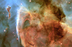 NASA Archive Photo - Light and Shadow in the Carina Nebula