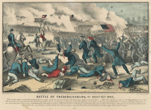 Currier & Ives - Battle of Fredericksburg, Va 1862