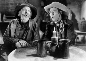 Hollywood Photo Archive - Gabby Hayes and Roy Rogers - In Old Caliente