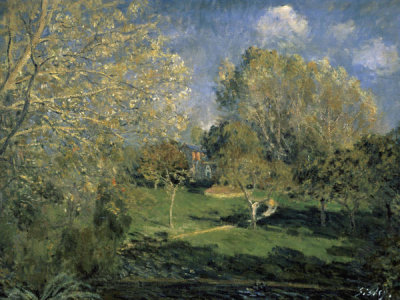Sisley - The Garden of Hoschede Family, 1881