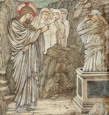 Sir Edward Burne-Jones - The Raising of Lazarus