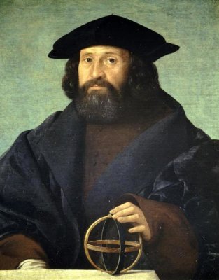 Giovanni Cariani - Portrait of An Astronomer