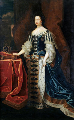 Sir Godfrey Kneller - Portrait of Queen Mary II