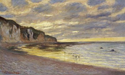 Claude Monet - Pointe de Lailly, marée basse