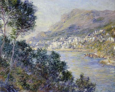 Claude Monet - A View of Cape Martin, Monte Carlo