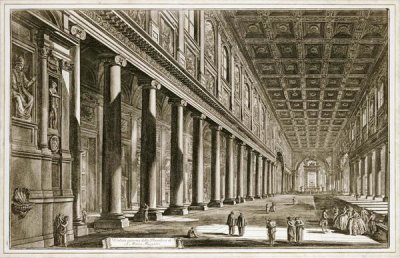Interior of The Basilica of S. Maria Maggiore, Rome