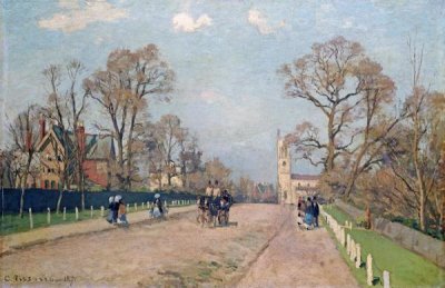 Camille Pissarro - The Road To Sydenham