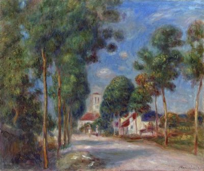 Pierre-Auguste Renoir - Entree du village d'Essoyes