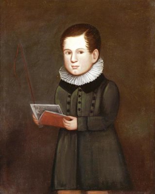 Zedekiah Belknap - Portrait of a Young Boy, Circa 1830