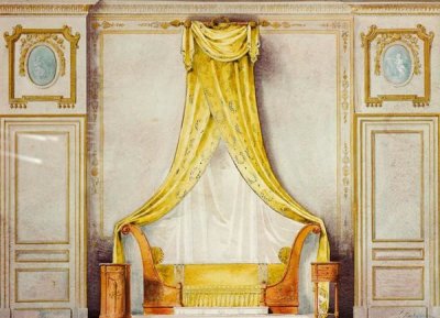 Louis Beraud - Design For An Empire Style Bedroom