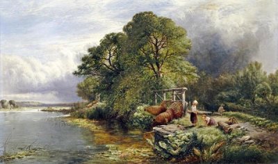Henry John Boddington - On The Thames