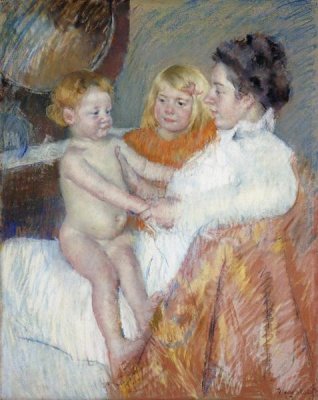 Mary Cassatt - Mother, Sara and The Baby