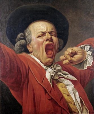 Francois-Joseph Ducreux - Self-Portrait As a Yawning Man