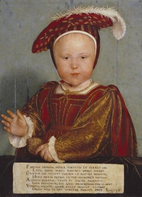 Hans Holbein - Portrait of Edward, Prince of Wales
