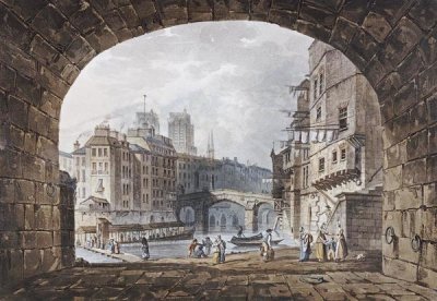 I.Hill - From Under The Arch of St. Michel's Bridge, Paris