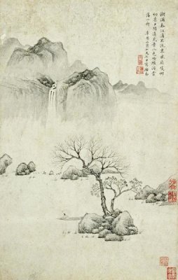 Ju Jie - Boating On a River In Spring