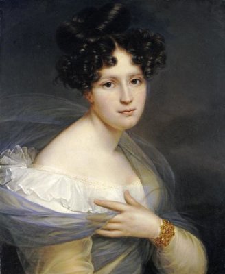 Francois Joseph Kinson - Portrait of a Lady