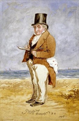 Charles Martin - Portrait of Joseph Mallord William Turner
