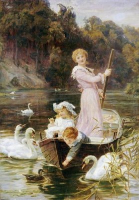 Frederick Morgan - A Day On The River