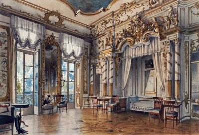 Luigi Premazzi - A Bedroom In The Tzar's Palace, St. Petersburg