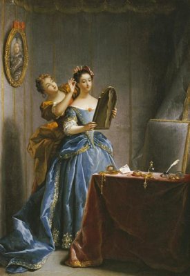 Jean Raoux - A Lady at Her Toilet