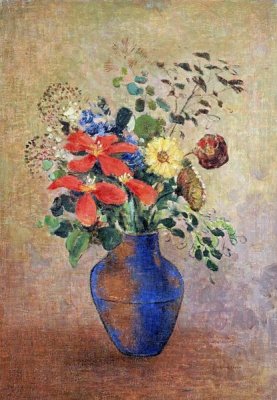 Odilon Redon - The Blue Vase
