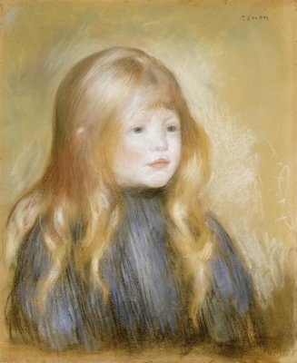 Pierre-Auguste Renoir - The Head of a Child