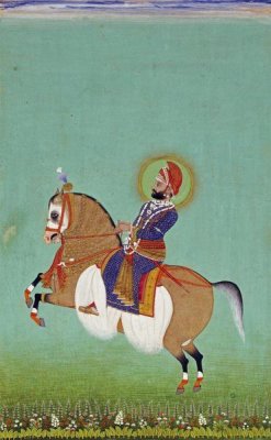 Shiva - Equestrian Portrait of Maharana Sarup Singh