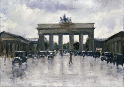 Lesser Ury - The Brandenburg Gate