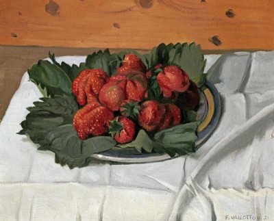 Felix Vallotton - Still Life With Strawberries