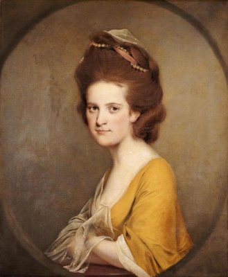 Joseph Wright - Portrait of Dorothy Hodges
