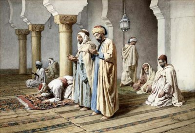 Frederico Bartolini - Arabs at Prayer