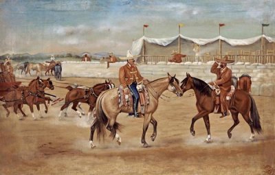 Ernesto Icaza - The Arrival of The Boss at The Rodeo