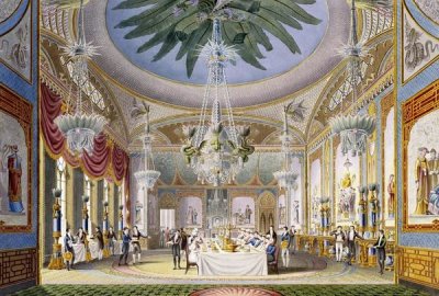 John Nash - The Banqueting Room at The Royal Pavilion, Brighton