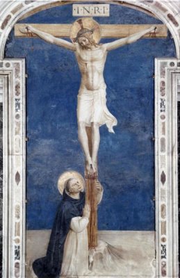 Crucifixcion With Saint Dominick