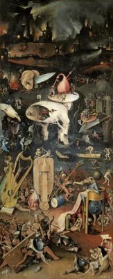 Garden of Earthly Delights - Detail, Right Panel