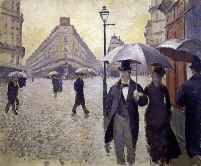 Paris Street--Rainy Weather (Study)
