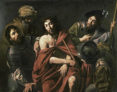 Jean Valentin de Boulogn - Jesus Insulted By The Soldiers
