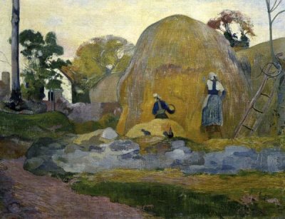 Paul Gauguin - The Yellow Haystacks (Les Meules Jaunes)