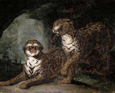 Theodore Gericault - Two Leopards