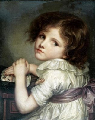 Jean Baptiste Greuze - Child With a Doll