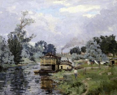 Armand Guillaumin - River Landscape