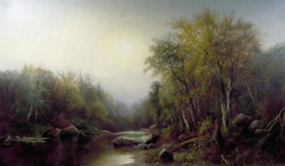 Joseph Antonio Hekking - Adirondack Landscape