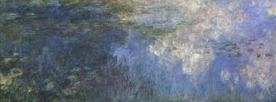 Claude Monet - Water Lilies: The Clouds, c. 1914-26 (left panel)